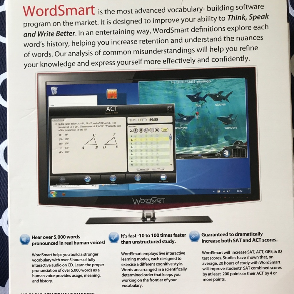 WordSmart SAT/ACT Prep - Picture 8 of 8
